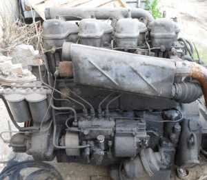 ROBUR LD3001 Motor, diesel fűzött blokk hengerfejjel bontott alkatrész