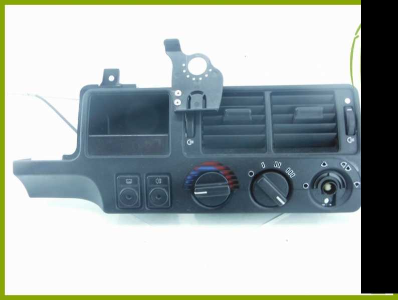 FORD ESCORT 90-95 Fűtés vezérlő panel bontott alkatrész