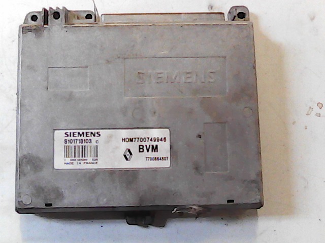 RENAULT CLIO 90-96 Motorvezérlő egység ecu pcm modul bontott alkatrész