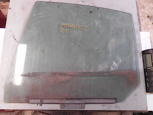 RENAULT MEGANE 95-99 Bal hátsó ajtóüveg bontott alkatrész