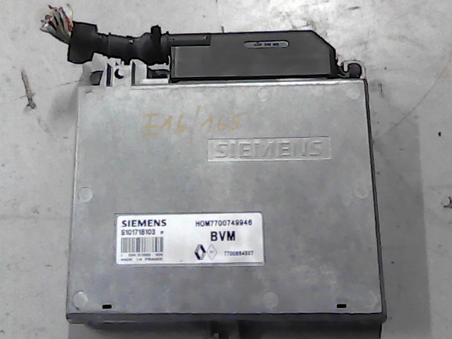 RENAULT R19 92- Motorvezérlő egység ecu pcm modul bontott alkatrész