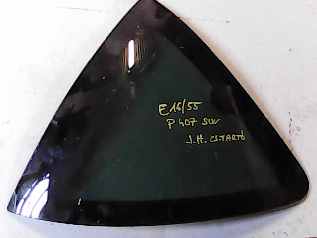 PEUGEOT 407 04-08 Jobb hátsó csomagtérajtó háromszög üveg sötétített kombi  bontott alkatrész