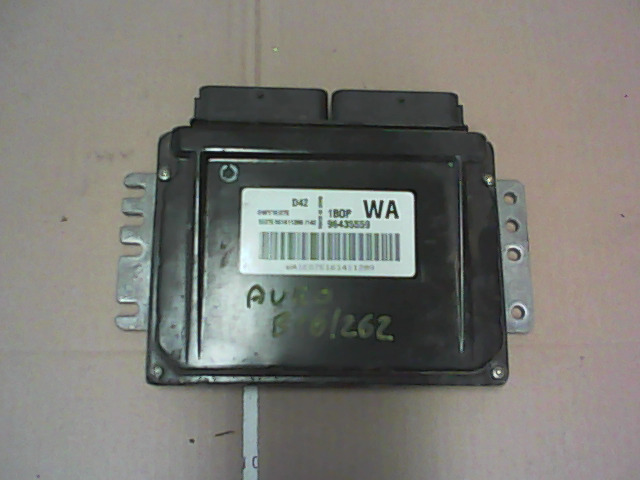 CHEVROLET AVEO T250/255 06.01-11.12 Motorvezérlő egység ecu pcm modul bontott alkatrész
