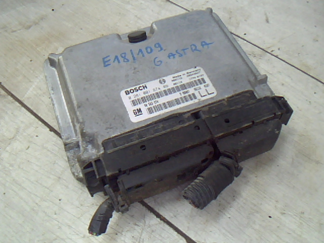 OPEL ASTRA G 97-04 Motorvezérlő egység ecu pcm modul bontott alkatrész
