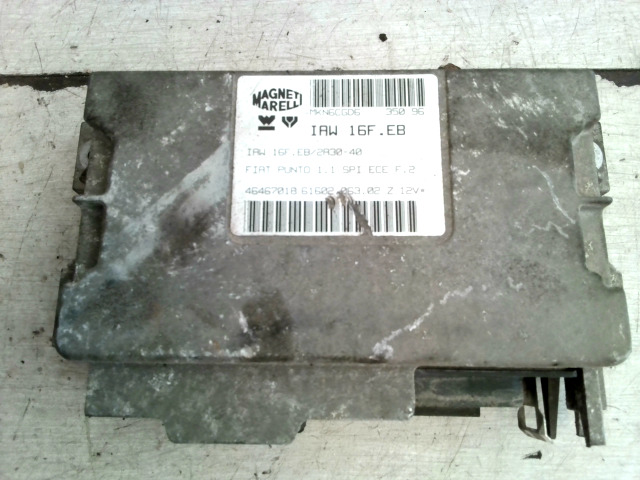 FIAT PUNTO I. Motorvezérlő egység ecu pcm modul bontott alkatrész