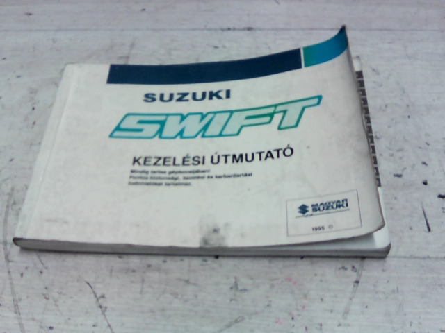 SUZUKI SWIFT 89-96 Használati útmutató bontott alkatrész