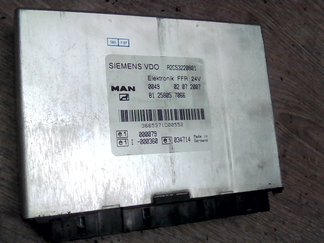MAN TGL 12.240 4x2 BL Váltó vezérlő elektronika bontott alkatrész