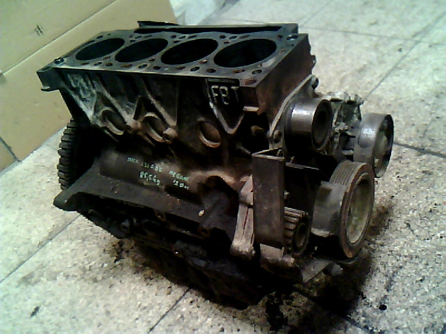 RENAULT MEGANE 99-02 Motor, diesel fűzött blokk hengerfej nélkül bontott alkatrész