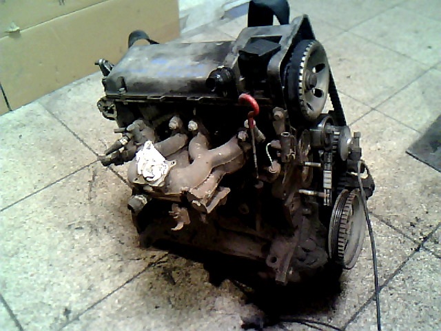 FIAT SEICENTO 98- Motor. benzin fűzött blokk hengerfejjel bontott alkatrész