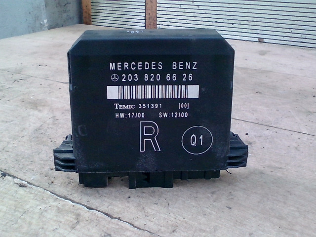 MERCEDES C (W203) 2000.06.01-2006.12.31 Jobb hátsó ajtó vezérlőegység dcu modul bontott alkatrész
