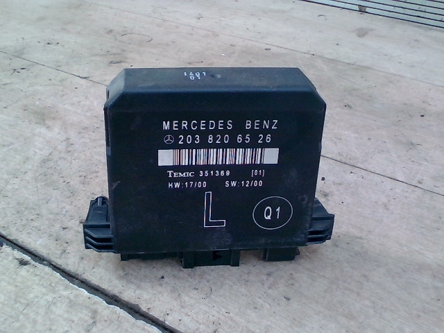 MERCEDES C (W203) 2000.06.01-2006.12.31 Bal hátsó ajtó vezérlőegység dcu modul bontott alkatrész