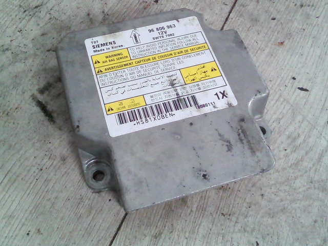 CHEVROLET AVEO T250/255 06.01-11.12 Légzsák vezérlőegység bontott alkatrész