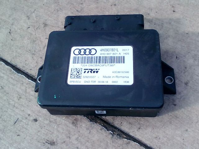 AUDI A6 2014.10.01-18.05.31 Elektromos kézifék vezérlő egység bontott alkatrész