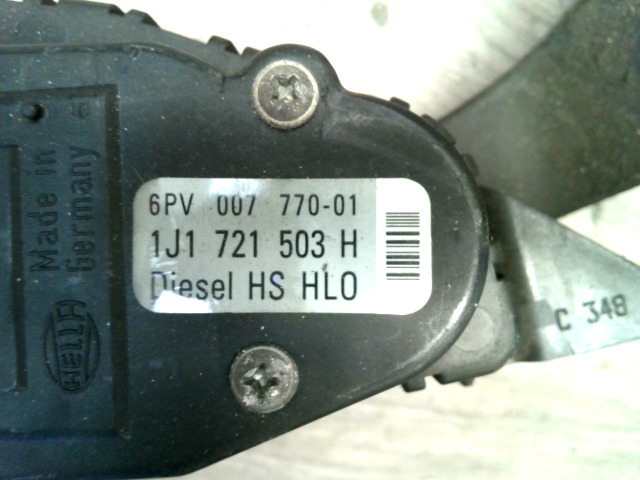 AUDI A3 96-00 Elektromos gázpedál bontott alkatrész